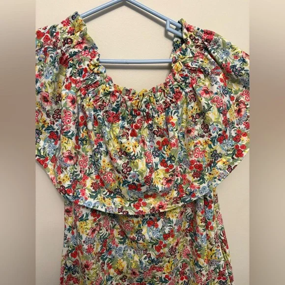 H&M Multicolor Floral Patterned Top - Picture 2 of 6